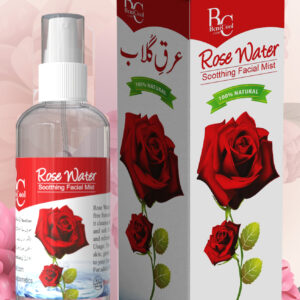 BeniCool Natural Rose Water120ml Spray Bottle